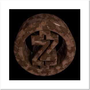 3D Zcash - Moss-Dirt Posters and Art